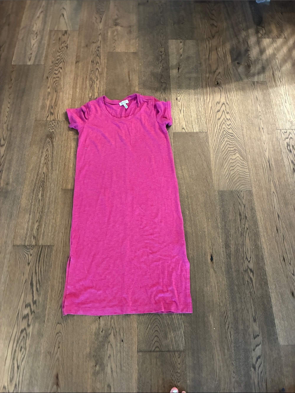 Jessica Simpson Hot Pink Short-Sleeve Knit Dress